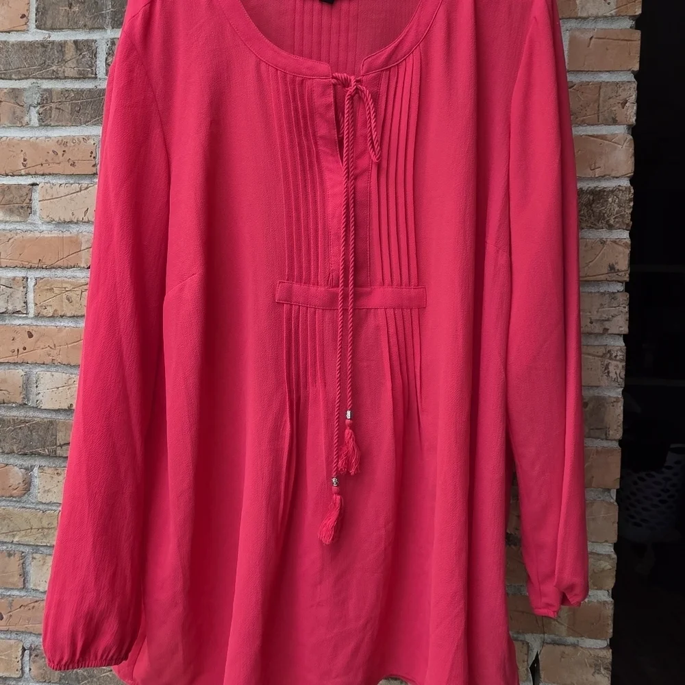 Signature Studio Women's Pink Blouse